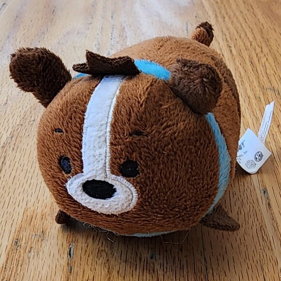 Bun Bun Plush Brown Dog Puppy Stuffed Animal Toy - Picture 4 of 15